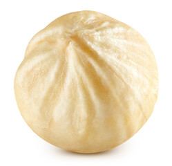 Hazelnut isolated on white background