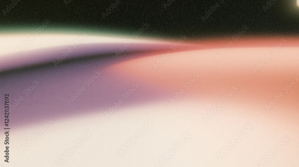 Poster abstract colorful gradient light reflections creating dreamlike patterns