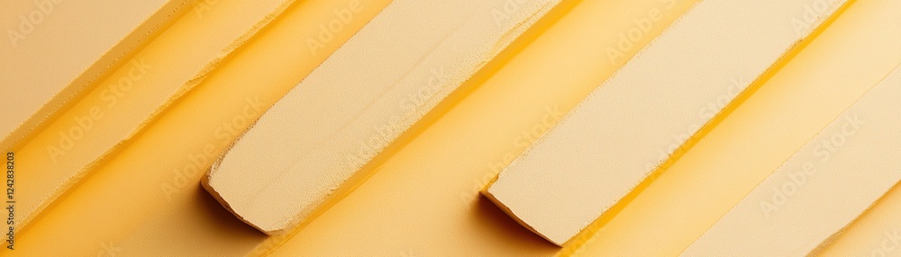 Aufkleber thin diagonal and horizontal lines in various shades of yellow form a clean and contemporary design.