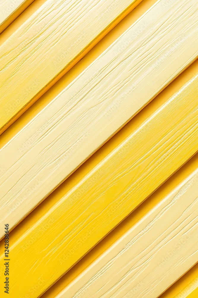 Poster diagonal and horizontal lines in different shades of yellow form a sleek pattern against a bright ye
