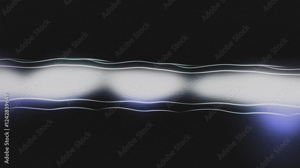 Poster abstract light streaks on dark background with subtle blur effect