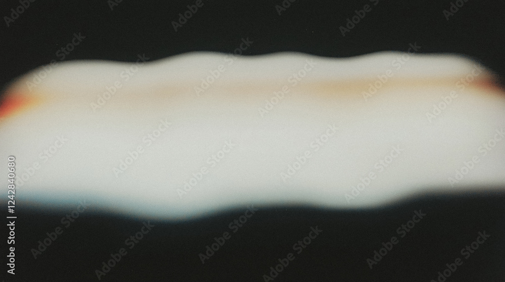 Poster abstract blurred light waves on dark background creating artistic dreamlike effect