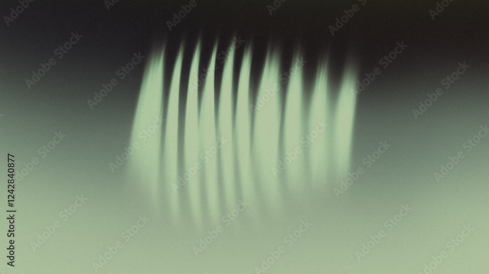 Poster abstract green gradient with soft lines and gradient texture