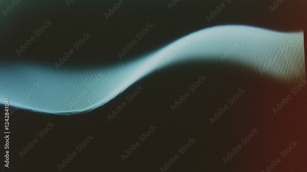 Poster abstract light wave on dark background with soft colors and textured pattern