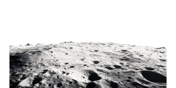 Moon surface