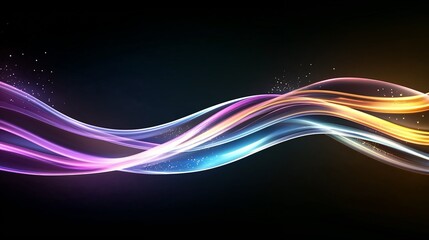 Flowing Plasma Light Waves: Abstract Background for Websites, Banners, and Digital Art, for backgrounds, websites, and modern designs