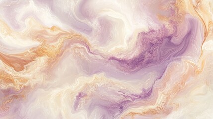 Abstract Swirling Marble Texture in Pastel Hues