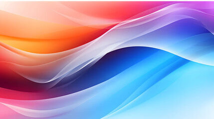 Obraz premium abstract colorful wave background