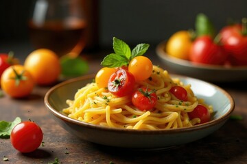 Vaso de aceitunas y crostini en una mesa elegante, tapas, comida, verduras