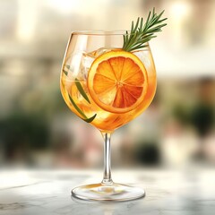 glass of orange juice