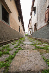 Rural alleys, narrow stone roads.