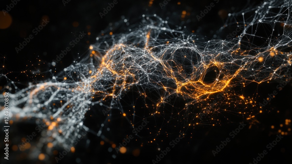 Poster Abstract Network of Interconnected Points and Lines
