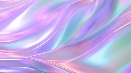 Holographic rainbow foil iridescent texture abstract hologram background featuring dynamic light reflections and shimmering pastel tones