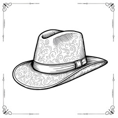 hat vector illustration