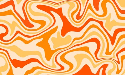 Abstract Flowing Lines with Sunny Vintage Vibes Background