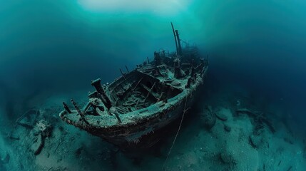 Virtual Reality 360° Exploration of a Sunken Shipwreck