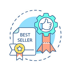 best seller icon, best seller vector illustration-simple illustration of best seller, perfect for best seller logos and icons