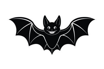 With Open Wings Halloween Illustration