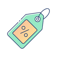 discount tag icon, discount tag vector illustration-simple illustration of discount tag, perfect for discount tag logos and icons