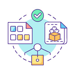 product comparison icon, product comparison vector illustration-simple illustration of product comparison, perfect for product comparison logos and icons