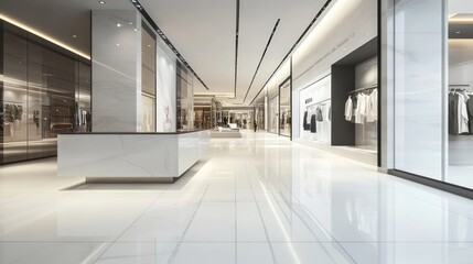 Modern Minimalist Retail Store Interior Design