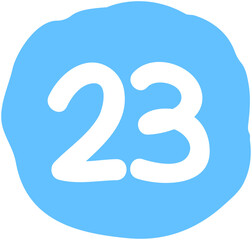 Calendar number 23
