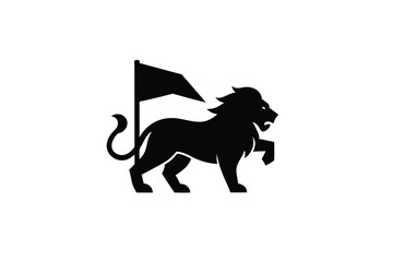  Leaping Lion Logo Vector Design