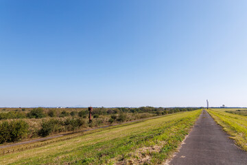 美しく広大なヨシ原
栃木県栃木市渡良瀬遊水地-2024
