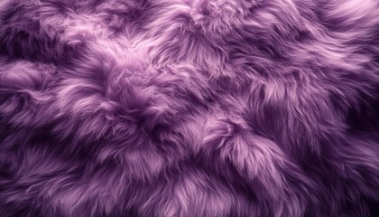 Deep Purple Fur Texture Abstract Background