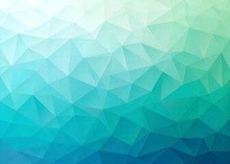 Fototapeta premium Minimalist geometric abstract blue and green gradient background soft color wallpaper