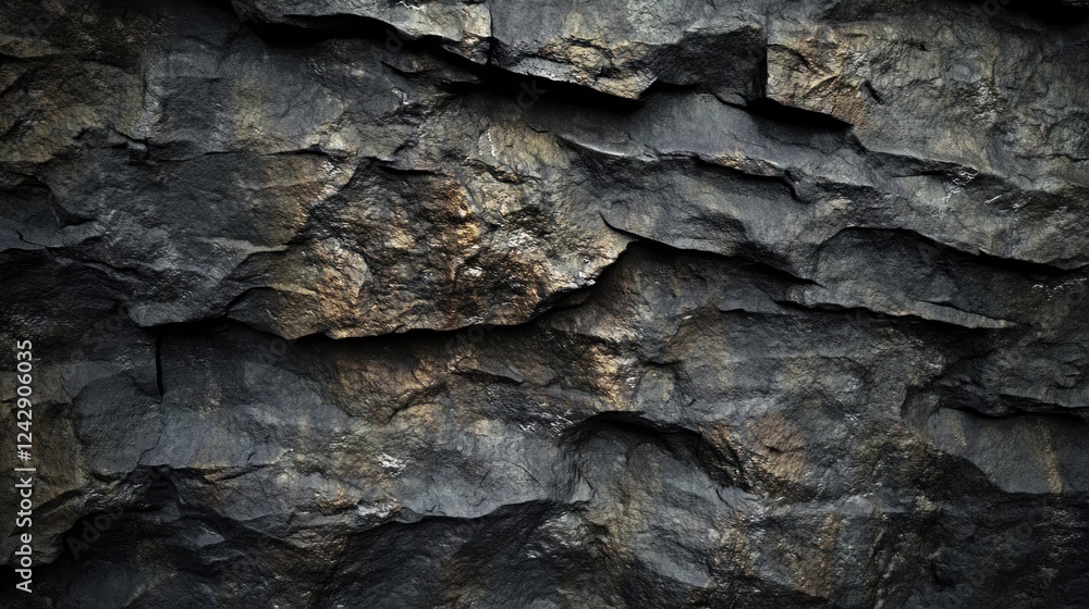 Poster dark rough rock surface texture background