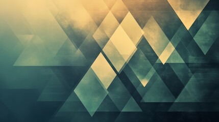 Dynamic geometric shapes in abstract art digital realm visual composition modern aesthetic