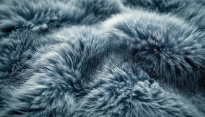 Fototapeta premium Soft Blue Fur Texture Background Image