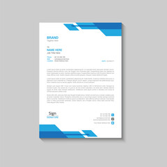 Corporate Letterhead for High-End Businesses