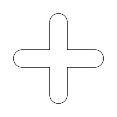 Obraz premium Monoline Minimalist Element