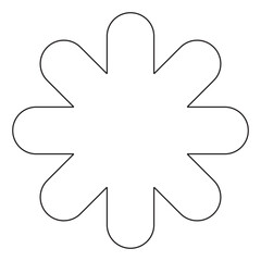 Monoline Minimalist Element