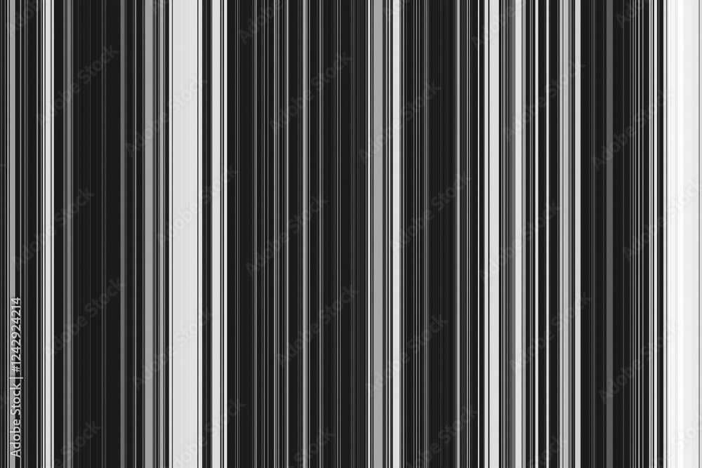 Aufkleber black and white seamless stripe pattern with linear abstract texture – geometric background for flye