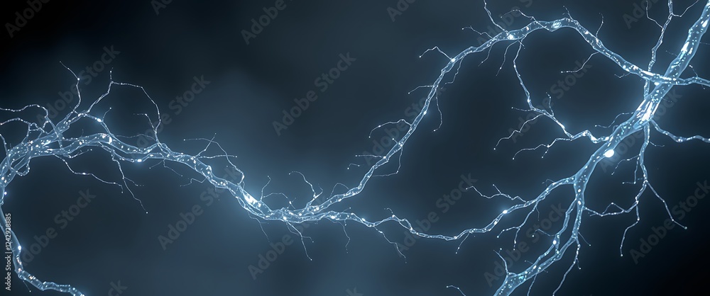 Poster electric arcs creating dynamic patterns, highlight the raw power of electricity