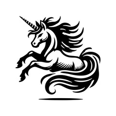 Fototapeta premium pony logo design ready to use