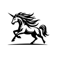 pony logo design ready to use