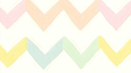 Pastel Chevron Pattern Abstract Background Design