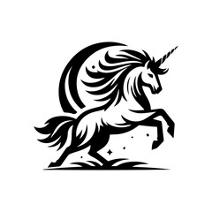 pony logo design ready to use