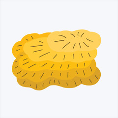 a dense coral reef grass