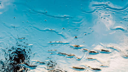 car wash water texture on glass