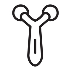 Massage Roller line icon
