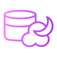 night cream gradient icon