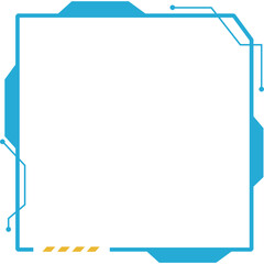 Square Futuristic Frame
