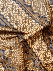 Pattern and background of Soga Genes batik cloth crafts