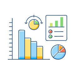 metrics icon, metrics vector illustration-simple illustration of metrics, perfect for metrics logos and icons