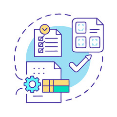planning document icon, planning document vector illustration-simple illustration of planning document, perfect for planning document logos and icons
